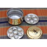 BRASS IDLI POT